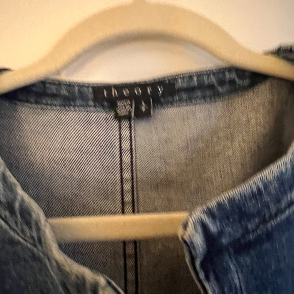 Theory denim jacket - Picture 2 of 3